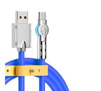 Genérico USB C Charger - Rapid Power Cable, 5.46x3.9x0.39 inches Heavy Duty Charging Wire, 180° Rotating Durable Cord | High-Speed sinc Cable, Multi-Device USB Type C Connector