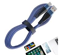 Genérico USB C Charging Cable 120W - 10A Fast Charge Nylon | Data
