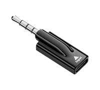 Genérico USB C Headphone Adapter - Type-C to 3.5mm Dongle, Audio Converter Dongle with TypeC Female to 3.5mm Jack | Compatible with Headsets, Wired Headphones | Stable Connection, Clear Sound Quality