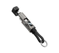 Genérico USB C Keychain | Portable 4 In 1 65W Short Charger Cord - Keychain Fast Charging Cable - for Travel Camping Daily Work Home Office Outdoor Commute Road Trips
