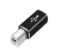 Genérico USB C To B Printer Cable - Type C Interface Adapter, Stable USB 2.0 Lead, Peripheral Connector | Wired Printing Solution Designed For Laptops Audio and Equipment