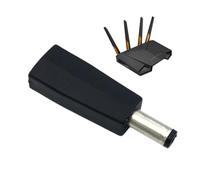 Genérico USB C To DC Adapter - Type C Female To DC Male Power Charging Connector, 5V Adapter For Laptop PC and USB Charging Devices, DC5521 Interface Converter, 1-Pack, Black
