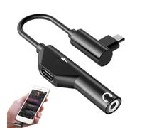 Genérico USB C To The Headphone Jack, USB C To 3.5mm Headphone and Charger Adapter, ÚSB Ç Ţo Audio, USSB Type Ć Adapter Cable Adaptter for Most USSB Smart Phones