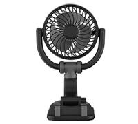 Genérico USB Car Fan | 160° Rotation Vehicle Cooling,Compact Camping Fan | for Drivers Travelers Sedans SUVs Trucks RVs Office Bedroom Dormitory Study Gym Travel Camping