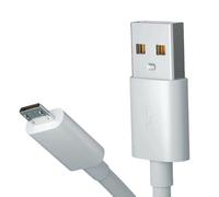 Genérico Usb Charger Cable, Type B Charging Cord, Fast Data Cable, 3a High-Speed Output, 480mbps Transfer Rate, Phone Charging and Use, 100cm/39.37 Inches, White, 2 Pieces