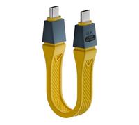 Genérico Usb Charging Cable, Type C Cable, Fast Transfer Compact Length Travel Ready Wide Compatibility Stable Connection, Smartphone Charger for Smartphones, Tablets 5.12 Inches