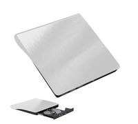 Genérico USB Computer Disk Player Drive - Quemador de de Externo, Almacenamiento de Datos Ultra | Escritor de Lector de Disco rápido para Cuadernos, PC, Plug & Play Compatible con múltiples disp