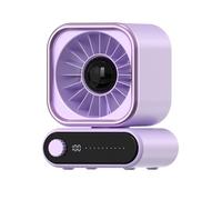 Genérico USB Desktop Oscillating Fan - Single Head Swivel Table Fan | Small Personal Cooling High Power | Circulating Air For Outdoor Dorm Office Apartment Travel