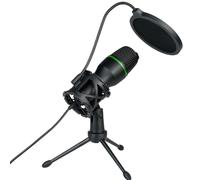 Genérico USB Microphone, Microphone Computer, Plug-and-Play Clear Audio Metal Construction Electronic Equipment Accessory for Remote, Video, Conferencing, Game