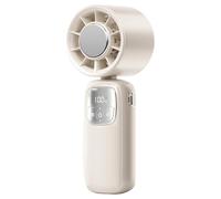 Genérico USB recargable Handheld Fan For Travel Outdoor Beach Tent Desk Garden Gym School | Portable Fan Quiet Plegable Cooling | Portable Fan Recargable, Plegable Handy Cooling Device |