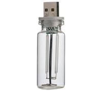 Genérico Usb Retro Car Light, Unique Bottle Design Touch Adjustment
