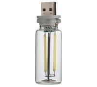 Genérico Usb Retro Car Light, Unique Bottle Design Touch Adjustment