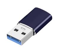 Genérico USB Stecker Auf Buchse Adapter - SuperSpeed Datenübertragung | Langlebiger Typ-C Zu USB-A Konverter Für Backup Und HD-Videos, Kompatibel Mit Computer Und Tablet, Robustes Aluminiumgehäuse