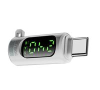 Genérico USB Tester - Digital Cables Adapter - 40Gbps 240W Real Time Digital Display USB Adapter for Headphone, Computer, Printer, Tablet, Laptop