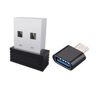 Genérico USB,USB Mouse Mover with Touch Switching - Automatic Mini Mouses Shaker with 2 Jiggle Modes to Prevent Computer Laptop Entering Sleep