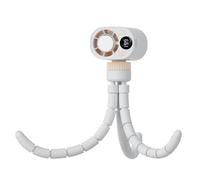 Genérico USB Ventilator Kinderwagen Clip - Leiser Tragbarer Ɓaby Kühlung Ventilator Akku 8000mAh | 360 Grad Drehung 4 Stufen Nachtlicht Auto Reise Outdoor Camping Kinderwagen Büro Leicht 24 Ok