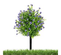 Genérico UV-beständige Kunstblumen Für Den Außenbereich - Realistische, UV-beständige Dekorationen | Künstliche Blumen Für Den Garten, Frühling, HOF, Haus, Sommer, Vorgarten, Terrasse, Friedhof,