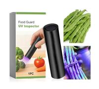 Genérico UV Flashlight for Vegetable Inspection - ABS Food Safety Monitoring Tool | Food UV Inspector Light For Meat Checking | Portable Detection Tool For Parents, Home Cooks