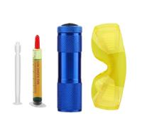 Genérico UV Light For AC System - Protective Accurate Tools - UV Leak Detection Kit | Ideal For Automotive Engine Radiator Refrigerator Home Diesel Evaporator Compressor Cooling System