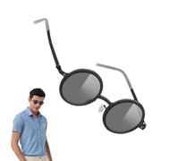 Genérico UV Protection Glasses - Sunglasses Round Polarized With Built-in ND Filter,Portable Design UV Block Eyewear for Vacation Leisure Outdoor Sports City Walk Beach