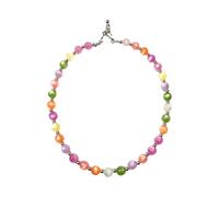 Generico UV Reactive Color Changing Bead Jewelry - Resin Necklace Bracelet Set - 45 cm 18 cm - Waterproof Summer Stackable Dopamine Accessory For Women, Consulte la descripción, Resina, No es una