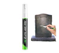 Genérico UV Resistant Paint Pens for Wood, Tombstone Lettering Marker Pen, Waterproof Permanent Restoration Paint Pen, Durable Acrylic Marker, Weatherproof Graveyard Decoy for Ceramic Glass Metal