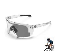 Genérico UV400 Photochromic Polarizeds Safety Glasses,Impact Resistant PC Lens Transitione Sunglasses for Outdoor Sports & Work (A)