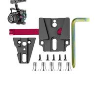 Generico V Mount Plate - Aluminum Alloy 7,8 x 4,3 x 1 cm | Quick Release Camera Rig Adapter V Shape Base Mount Plate For V'ount Battery System | Lightweight Camea Support For Outdoor Travel