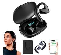 Genérico V2 Translator Earbuds, V2 Language Translator Earbuds, Translation Earbuds Real Time Two Way, 6 Modes, Touch Controls, 144 Languages (Black)