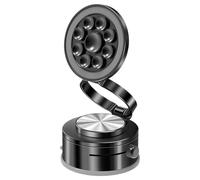 Genérico Vacuum Magnetic Phone Holder, 360 Rotating Car Mount Stand for Dashboard Windshield Mirror or Home Use, Adjustable Mobile Holder with Strong Suction Base, Flexible Arm
