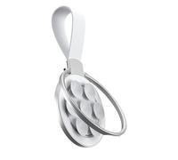 Genérico Vacuum Suction Phone Holder, Foldable Cup Mount with Mirror, Multifunctional Smartphone Cradle for Bathroom, Living Room, Table, Apartment, Bookshelves, Shelves, and Desktop Use