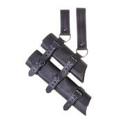 Genérico Vaina De Cuchilla Renacentista: Funda De Rana De PU para Dagas Y Espadas | Accesorio De Disfraces Medievales para Hombres En Trajes Piratas, Caballeros, Y Asesinos, Ideales para Cospla