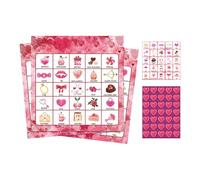 Genérico Valentine Day Cards Game | Board Valentine's Card Games For Multiple Players | Family Activity Themed Events Play Card Game For Children, Adults