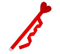 Genérico Valentines Day Cabinet Bows - 41.3 Inch Heart Shaped Door Decor | Holiday Decorations for Home Living Room Kitchen Seasonal Celebration Party Gathering Festive Interior Accent