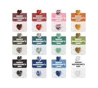 Genérico Valentine's Day Cards - Compact Postcard With Heart-Shaped Stones | Funny Valentines Card | For Men Boys Girls Youth Teens Wife Husband Son Daughter Family Friends