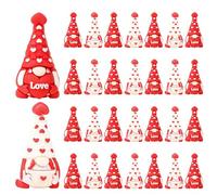 Generico Valentines Gnomes,30 Pieces Cute Heart Romantic | Valentines Day Small Gnome Decor | For Home Apartment Office School Farmhouse Desk Table Shelf Party Family