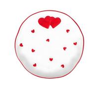 Genérico Valentines Plates Ceramic, Heart Pattern Tableware, Romantic Appetizer Plate | for Home, Entertainers, Couples, Bridal Shower, Dinner Party, Wedding, Afternoon Tea, Birthday, Date Night