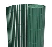 Genérico Valla de jardín de Doble Cara PVC Verde 90x500 cm,Bricolaje,Vallas de jardín,Paneles de vallas-43628