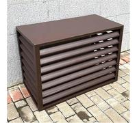 Genérico Valla de privacidad para Aire Acondicionado Exterior: Resistente, Impermeable y a Prueba de Polvo, Rejilla Protectora de Aluminio Duradera para Aires acondicionados y Bombas de Calor.