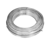 Genérico Valla metálica con estacas Postes Acero galvanizado 15x0,8 m,Bricolaje,Vallas de jardín,Paneles de vallas-141506