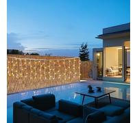 Genérico Valla Natural Cañizo Rollo De Caña De Bambú Valla De Jardín Fácil De Instalar Cañas Pantalla De Privacidad para Vallas Decorativas 0.5m 0.9m 1.1m 1.2m 1.5m 1.6m