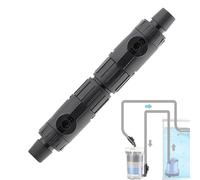 Generico Válvula de tubo de filtro para acuario - Conector de tubo de desconexión rápida, reductor de control de flujo ajustable | Parte hidráulica de repuesto para la configuración de filtrado