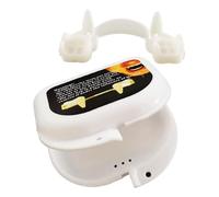 Genérico Vampire Fangs - Retractable Teeth for Horror Role Play | Realistic Costume Accessory with Comfortable Fit Design & Quick Pop Out Mechanism for Masquerade, Stage, Carnival and Cosplay