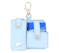Genérico Vape Storage Case. PU Leather Organizer, Compact Carrying Pouch, Travel Friendly Design, Strong Carabiner, 1 Pack, Excellent for Commutes, Men’s Accessories, Work Use