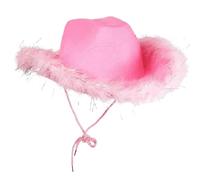 genérico Vaquera Hats - Sparkly Vaquera Hat, White Trim Accessory | Fashion Party Hat System, Festival Beach Music Costume Headwear For Women Vaqueras Western Celebration