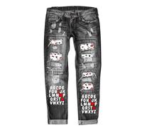 Genérico Vaqueros Elasticos Mujer Talla Grande Elásticos Bolsillos Pantalones Vestir Bootcut Cintura Deportes Campana Elefante Rectos para con Detalles de y Estampado Moderno Tiro Medio Diseño Cómodo