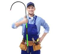 Genérico Varilla de Electricista aislada de 10-220 kV con Gancho de Rescate de Alta tensión y Apertura de 42 cm, Ganchos de Rescate de Seguridad eléctrica con Bolsa de Almacenamiento, Vara