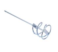 Genérico Varilla Mezcladora para Taladro 52x11,3 Cm de Acero Resistente Diseño de Doble Hélice para Mezcla de Pintura al Óleo, Mortero y Yeso, Accesorio Duradero para Hormigonera