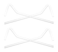 Genérico Varillas Mezcladoras de Vidrio para Laboratorio Celular, Pack de 4 Piezas Acabado Pulido, Diámetro de 6 MM, Aptas para Técnicas de Bioquímica y Distribución Celular