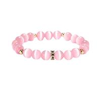 Genérico Varios Mensajes Junco Pulsera Joyas High End Jewelry Ladies Beaded Pulsera Piedras Acero Mm Anillos, talla única, Plástico, No es una piedra preciosa